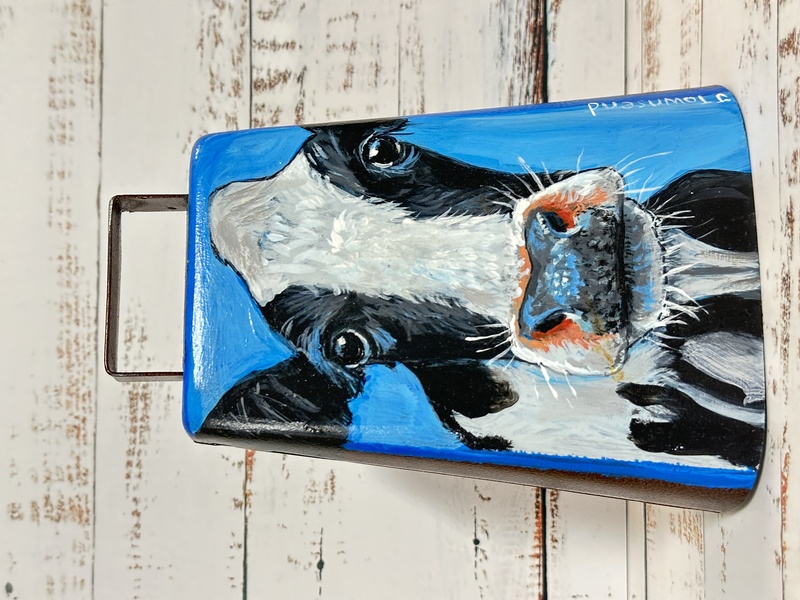 COWBELL 202 - handpainted cowbell