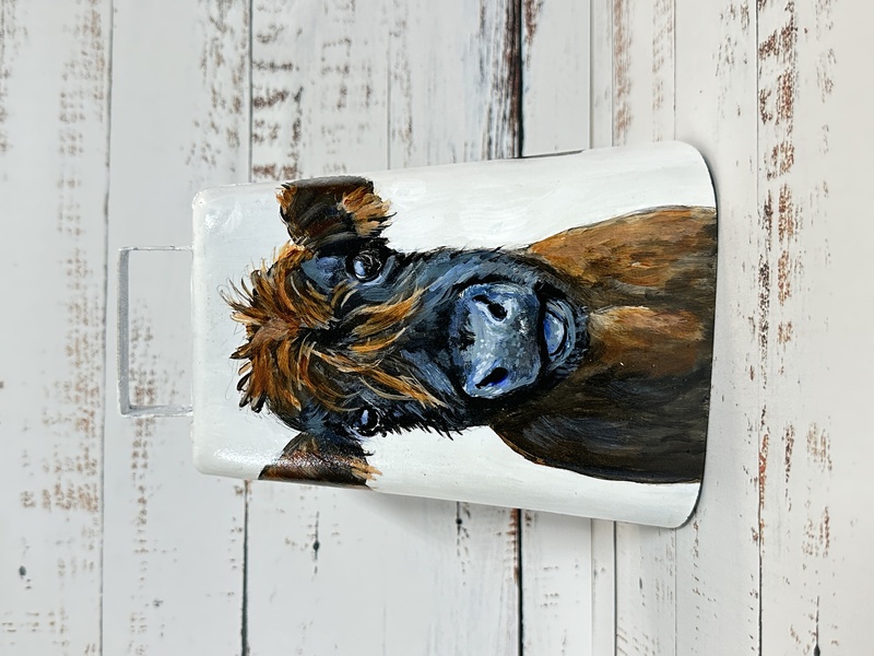 COWBELL 204 - handpainted cowbell